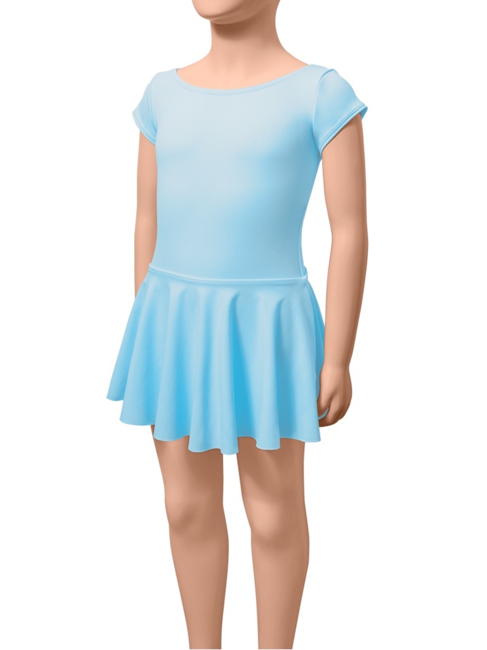 Circo Kids Yellow and Light Blue Swim Top